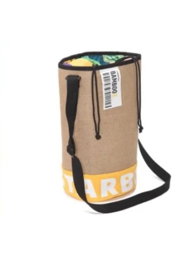 Starbucks Straw Woven Bucket Bag | Eco-Friendly Shopper Tote | Stylish Summer Handbag - Image 1